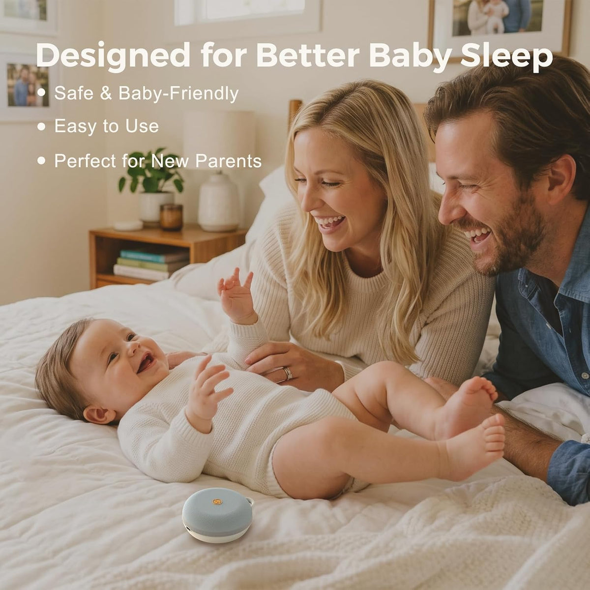 Gianna Portable Sound Machine for Baby Sleep