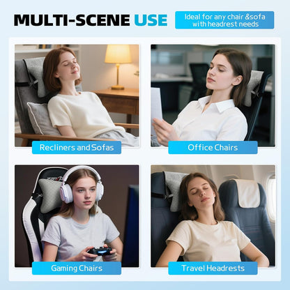 Recliner Head Pillow for Neck, Recliner Pillow for Headrest, Sofa, Chair