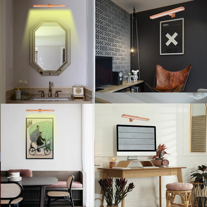 MIOBLUE Rechargeable Picture Lights with Remote,Full Metal Painting Light Display LED Battery Lamp with 3 Lighting Modes, Dimmable Dartboard Light with Timer for Frame Portrait Art