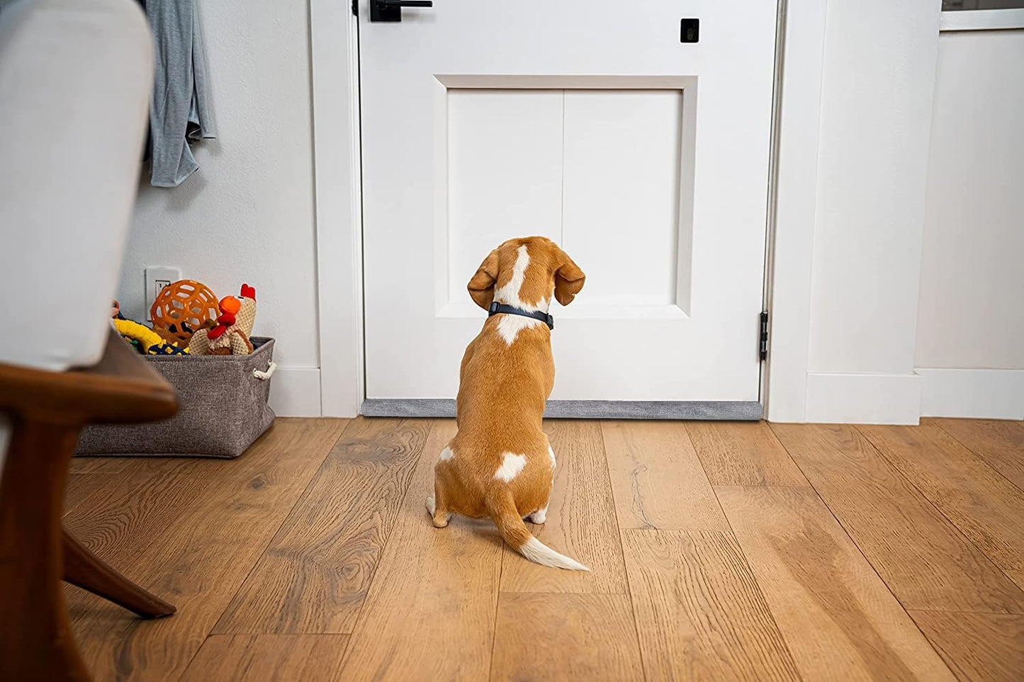 BKSAI Door Draft Stopper for Doors 29-35" No Adhesive Draft Stopper for Bottom of Door Draught Excluder Under Door Wind Blocker Reduce Noise Draught Excluder Sweep Sound Proof(Black) | No Adhesive, For Bottom of Door, Wind Blocker, Reduce Noise, Sound