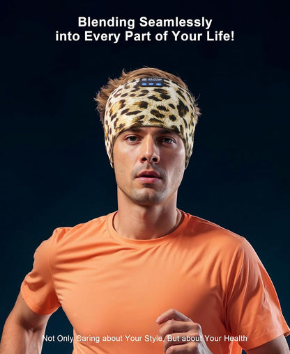 LOVE EYE Sleep Sport Headphones Wireless Bluetooth 5.4 Headband Headphone