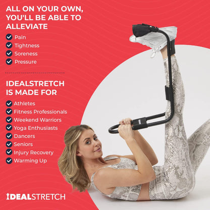Leg Stretcher Hamstring Stretcher Hip Stretcher Patented | Calf Stretcher, Lower Back Stretcher, Patented Design, Supports Flexibility Training, Hamstring Recovery