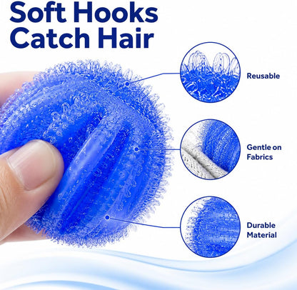 Pet Hair Remover for Laundry, 12 PCS - Reusable Dog & Cat Hair Remover Tool, Effectively Removes Pet Hair, Lint and Dander from Bedding and Clothing, Suitable for Washing Machines, Dryers