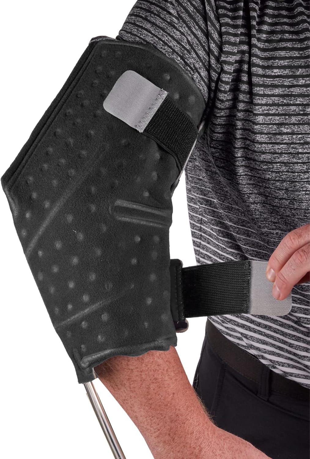 Cold Water Therapy Versatile-Fit Pad for PMT Cryotherapy Unit - Post Surgery and Injury Recovery - Pad Only for Circulating Ice Machine for Knee, Shoulder Pain Relief - with Custom couplings