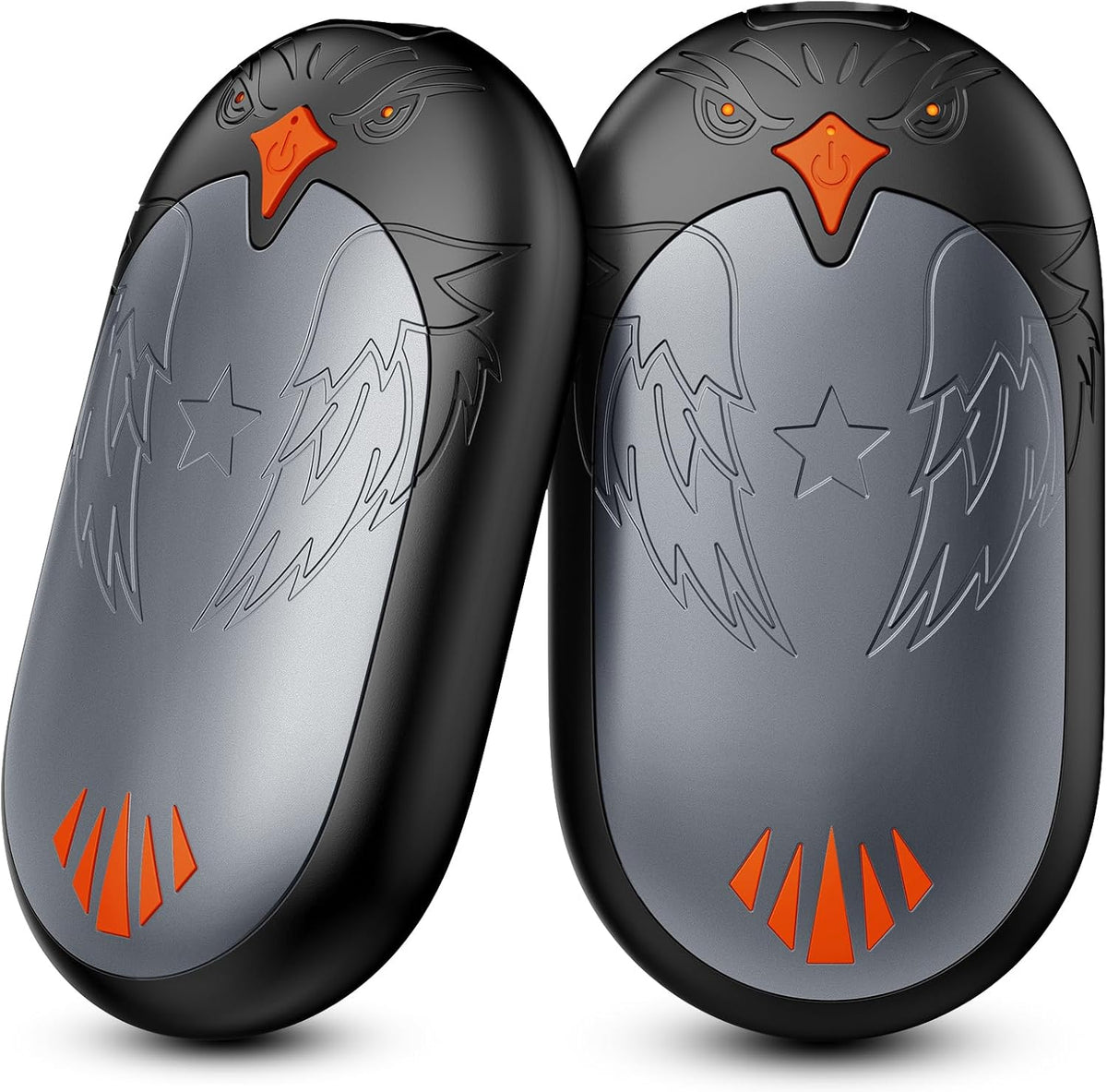 Magnetic Hand Warmers Rechargeable 2 Pack, Ergonomic Electric Hand Warmer, Up to 24hrs, Pocket Size Handwarmers,Warm Gifts for Raynauds, Golf, Men Women