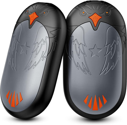 Magnetic Hand Warmers Rechargeable 2 Pack, Ergonomic Electric Hand Warmer, Up to 24hrs, Pocket Size Handwarmers,Warm Gifts for Raynauds, Golf, Men Women