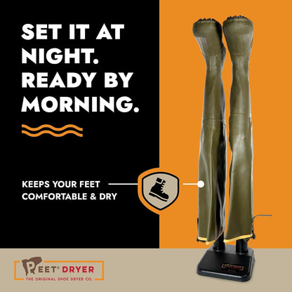 PEET, Original Dryer, Electric Shoe Dryer, Work Boots, Outdoor Gear, Athletic Gear, Silent,Energy-Efficient, Made in USA