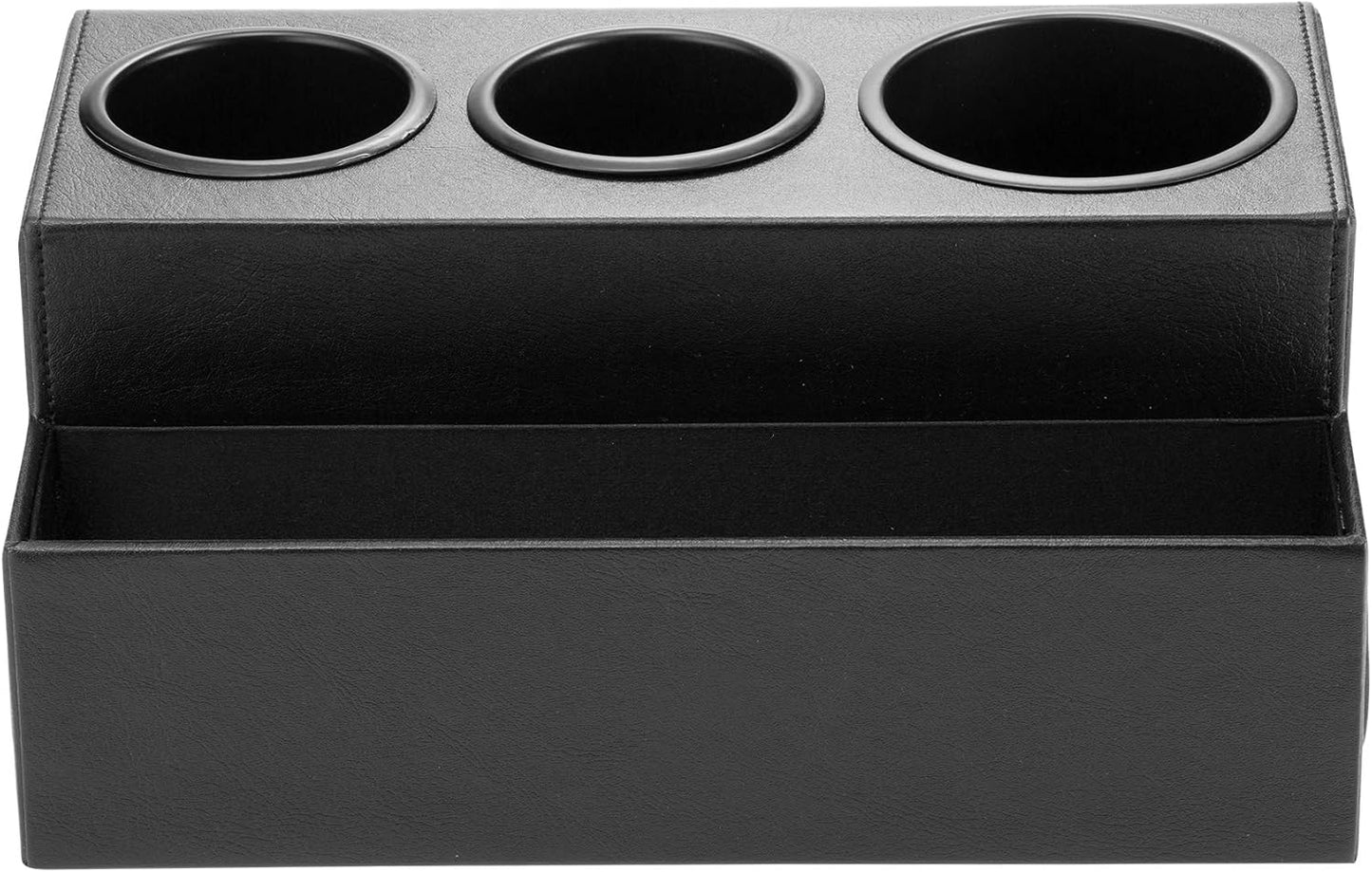 Hair Dryer Holder Hair Tool and Styling Organizer, Bathroom Countertop Blow Dryer Organizer, Vanity Storage Stand for Accessories, Makeup, Toiletries (Black) – MK154C