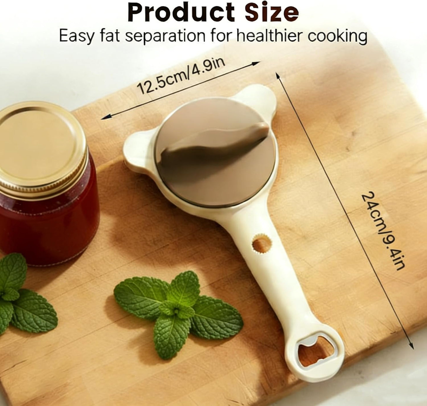 4-in-1 Jar Opener for Weak Hands, Adjustable Lid & Bottle Opener Black | Ergonomic non-slip grip for arthritis hands, opens jars bottles cans, adjustable multi-size lid remover, durable kitchen tool
