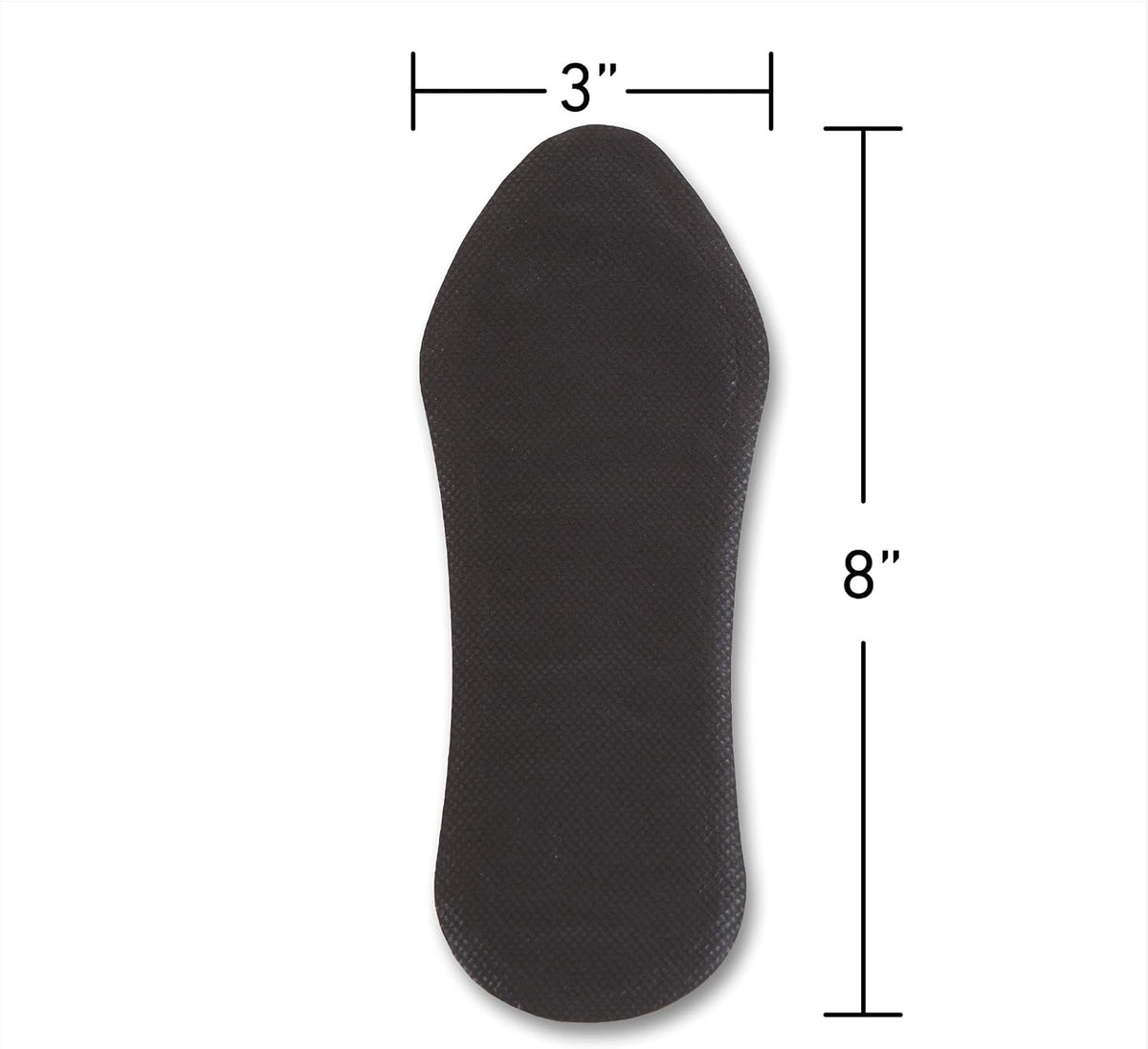 HotHands Insole Foot Warmers - Long Lasting Safe Natural Odorless Air Activated Warmers - Up to 9 Hours of Heat - 16 Pair, Black