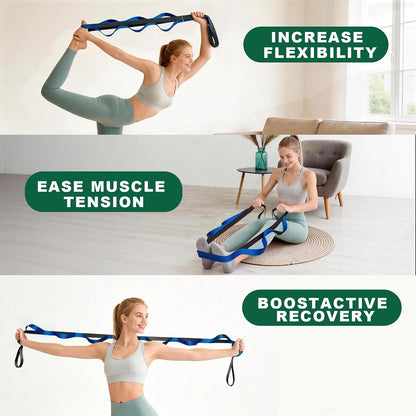 Acozycoo Stretching Strap with Loops for Leg Calf Back Physical Therapy