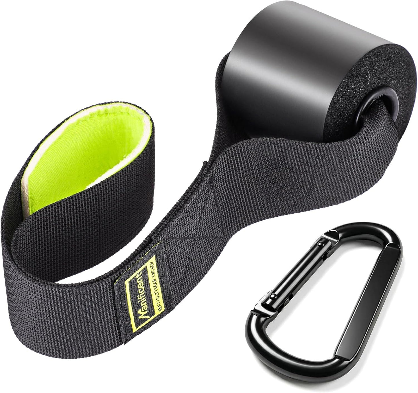 Manificent Door Anchor for Resistance Bands, Heavy Duty Padded Door Anchor System Door Hook, Must-Have Workout Exercise Bands Attachment Compatible for Loop Bands, Resistance Tube