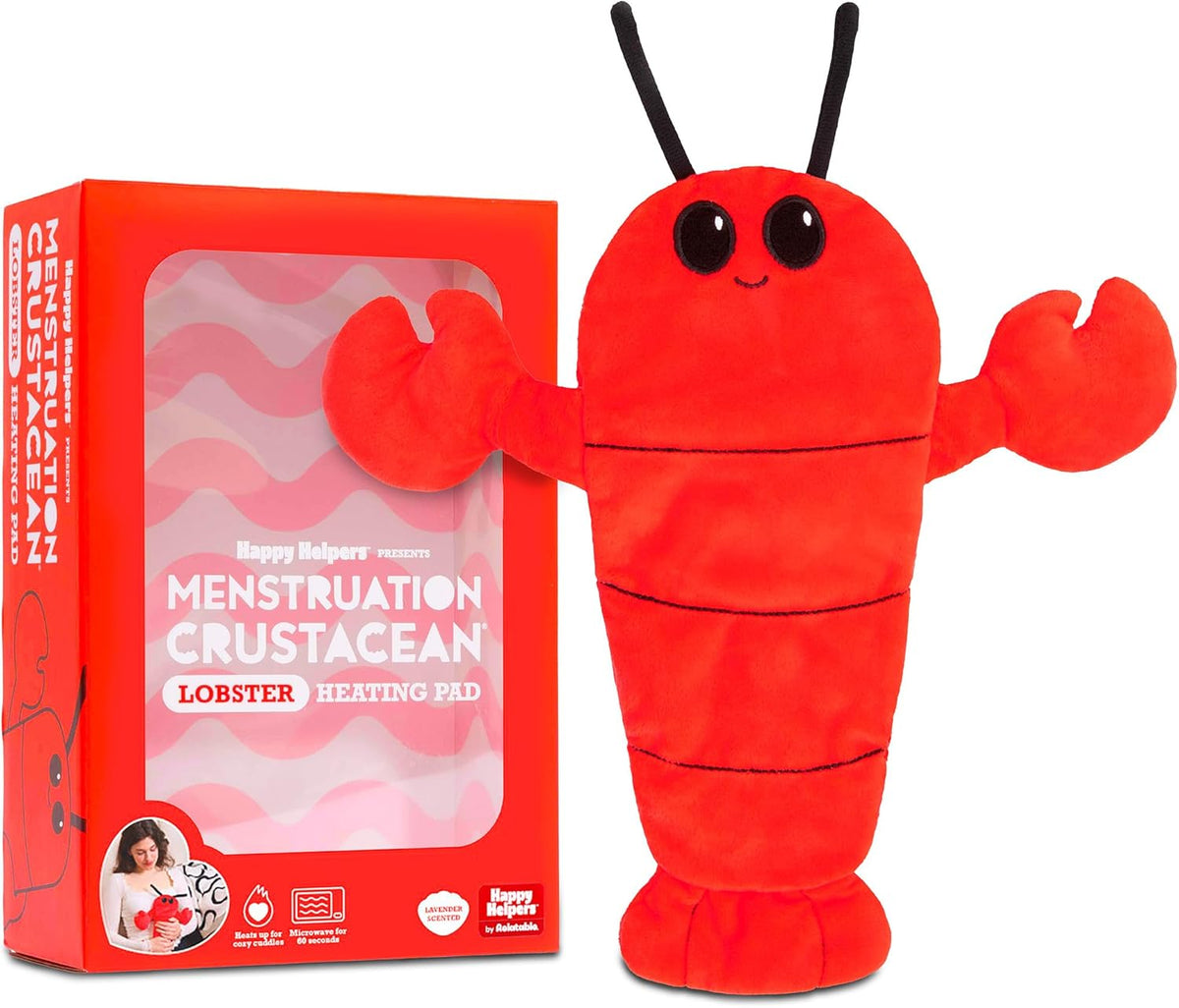 Menstruation Crustacean Lobster Heating Pad by Relatable