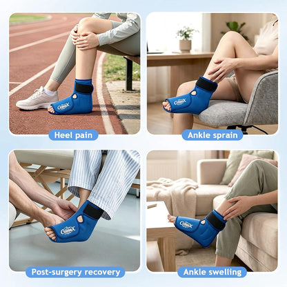 Ankle Ice Pack Wrap, Heel Ice Pack Wrap for Plantar Fasciitis Relief