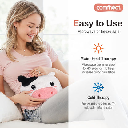 Microwave Unscented Heating Pad for Pain Relief, Moist Heat Pack
