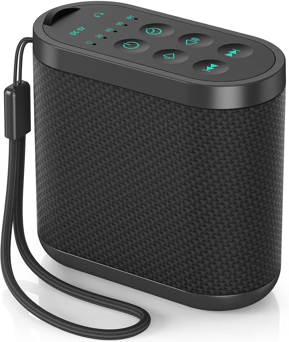 Portable Travel Sound Machine White Noise Machine for Sleeping : Super Long-Lasting & Rechargeable Battery, Headphone Jack, 21 Sounds, Noise Canceling for Office Privacy, Home, Adults, Baby, Gift