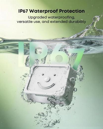 WiFi Water Leak Detector Kit, 2000ft Long Range, SMS App Email Alerts, 105dB Adjustable Alarm, Leak Severity Tracking, 5-Year Battery Life, 3 IP67 Water Leak Sensors for Home Basement Kitchen