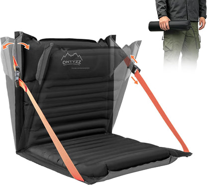 ONTYZZ Stadium Seats with Back Support Inflatable Portable Folding Seat