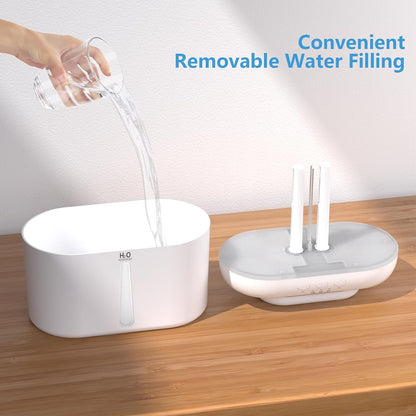 SZO Plant Humidifier Indoor, 2.5L Humidifiers for Bedroom, White