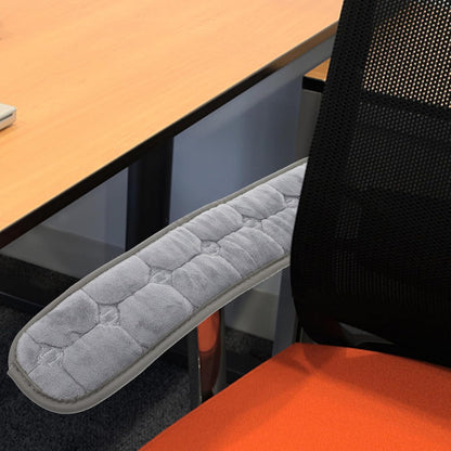 SEWACC 1 Pair Office Chair Armrest Pads, Elastic Arm Rest Covers for Desk Chair, 17.71 x 3.93 Inch