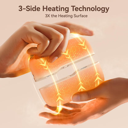 DIGIX Hand Warmers Rechargeable 2 Pack, 6000mAh Electric Hand Warmers with 5 Temps & LED Display, Magnetic Portable HandWarmers for Camping Hunting with AI Smart Chips, Gifts for Men Women