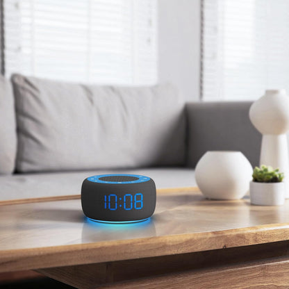 Buffbee Pro 2nd Gen| Sound Machine, Alarm Clock with Bluetooth Speaker