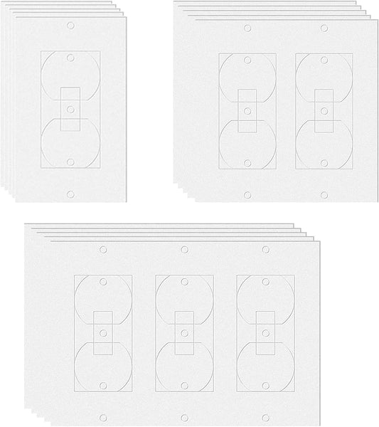70Pcs Wall Plate Insulation Gasket Wall Gasket, Outlet Insulators and Draft Sealers Weatherproof Gasket Sealer Energy Saving for Electrical Outlet Plates Switch Covers