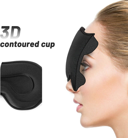 3D Weighted Eye Mask for Lash Extensions, Eye Covers for Sleep