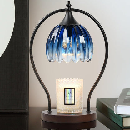 GOODBUY Candle Warmer Lamp with Timer Dimmable: Electric Candle Warmer Birthday Gifts for Women Mom - Candle Lamp Warmer House Warming Gifts New Home Decor - Wax Warmer for Jar Candles with 2 Bulbs
