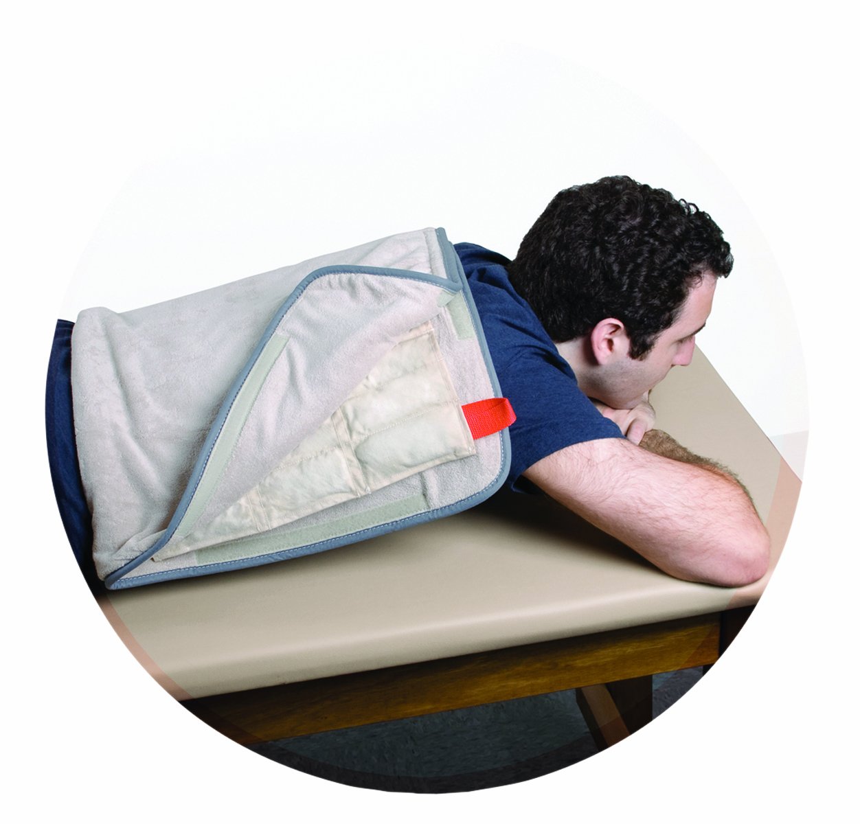 Relief Pak-11-1312 Moist Heat Pack to ease Aches and Pains from arthritis, back pain, muscle strains, stiff neck, sprains, stiff joints, bruises, general soreness and spasms. Oversize - 15" x 24"