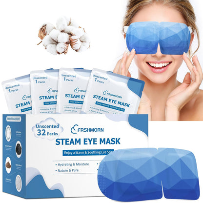 Steam Eye Mask Heated Eye Masks For Dry Eyes, Unscented