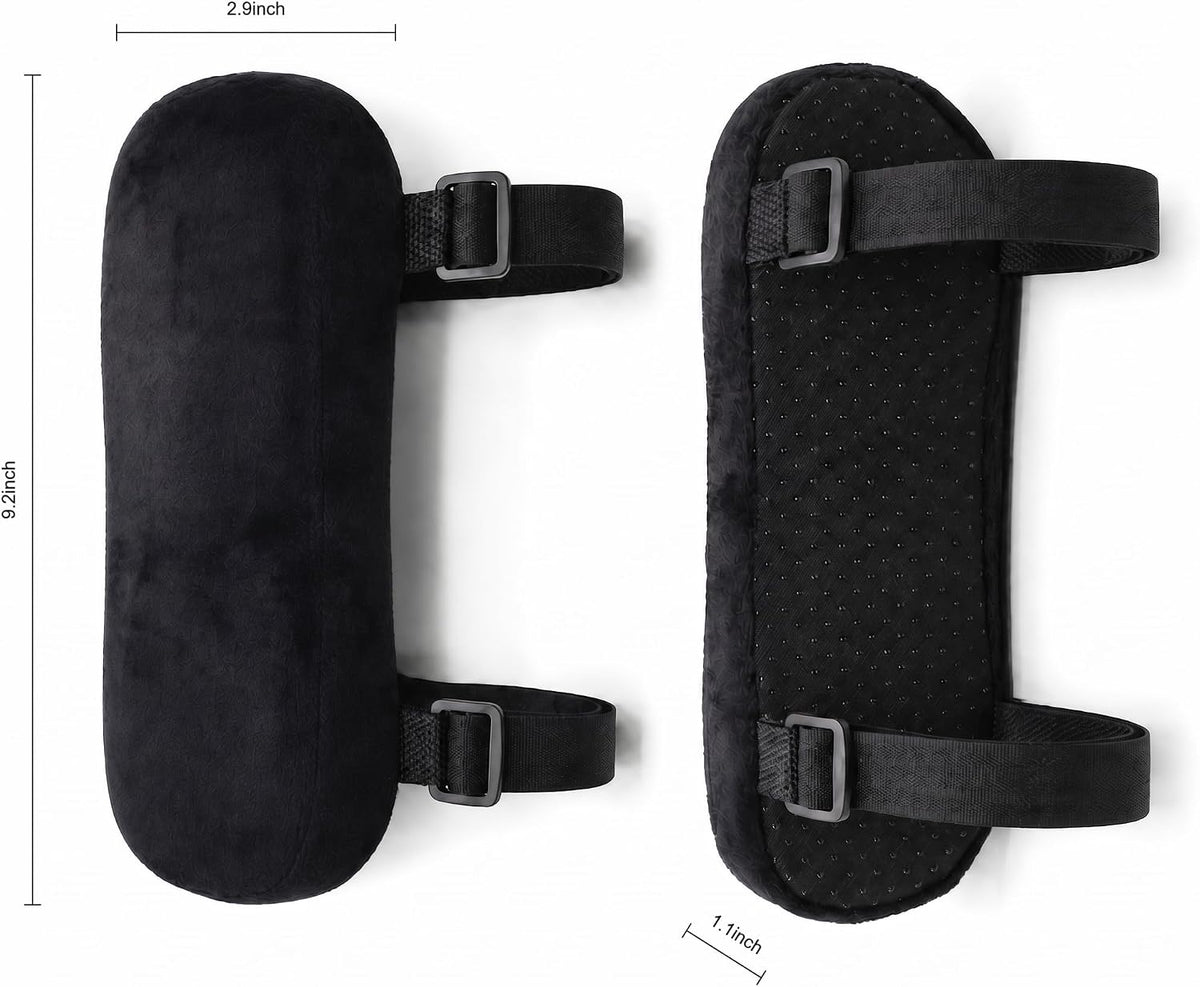 Office Chair Armrest Covers – Memory Foam Arm Pads with Cover