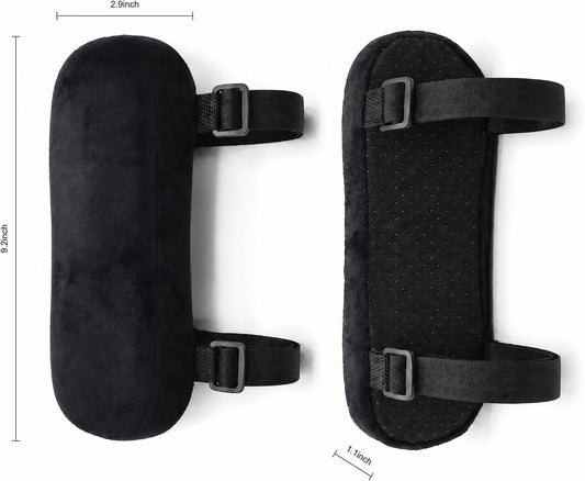 Office Chair Armrest Covers – Memory Foam Arm Pads with Cover