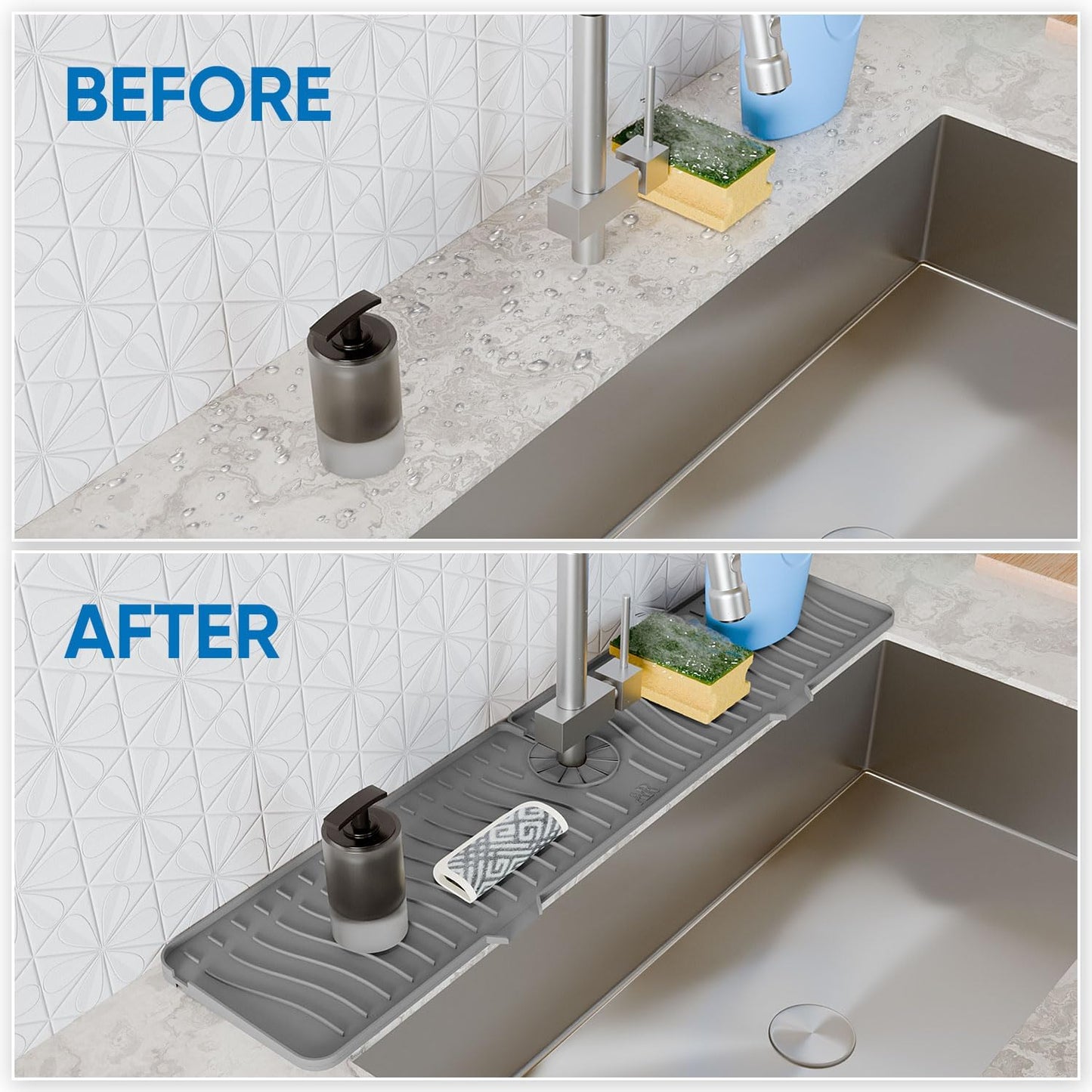 faucet mat