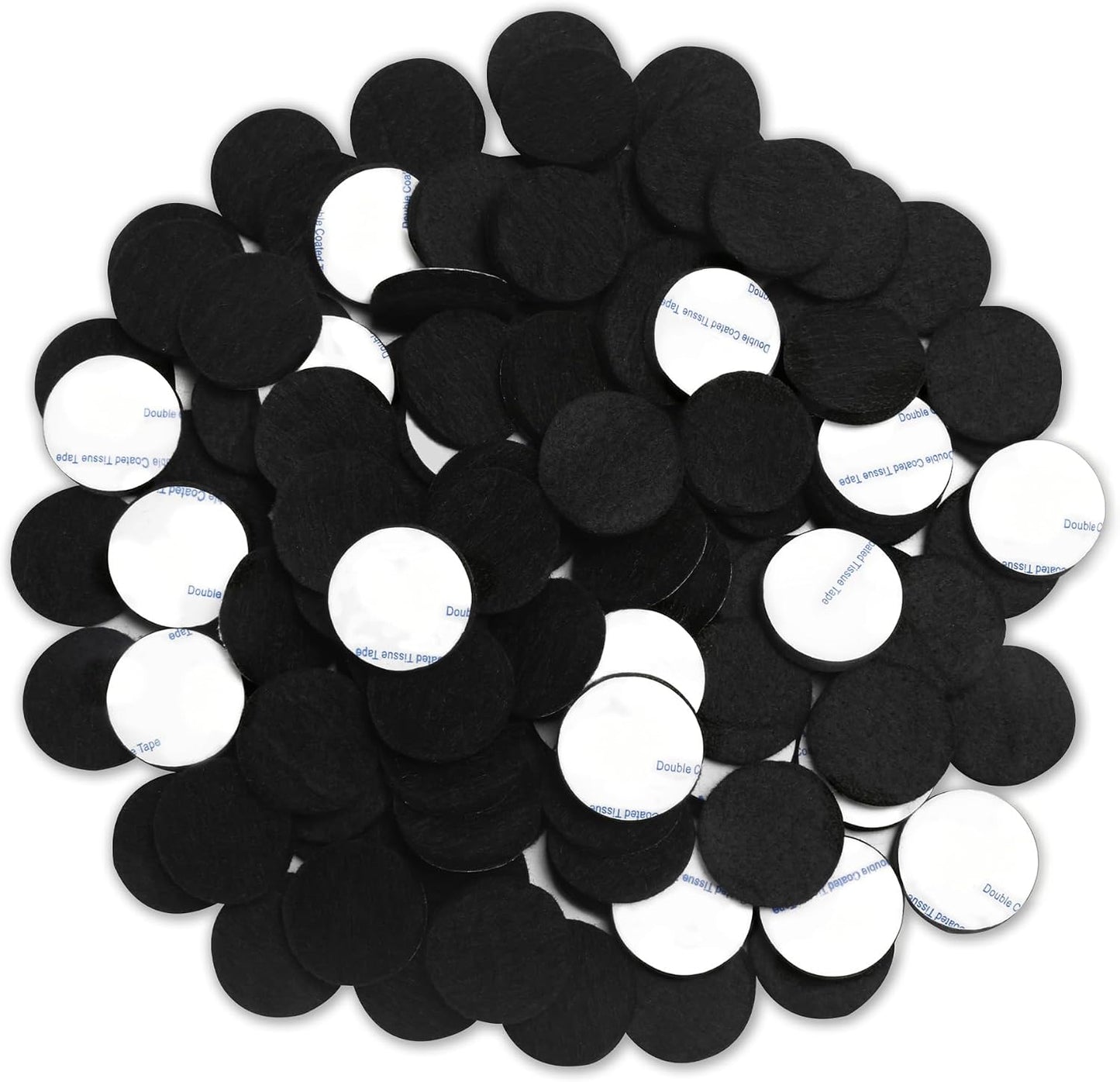 Felt Furniture Pads, 40 x 5 x 0.12 Inch Felt Strips | Non Slip Self Adhesive Cuttable Heavy Duty Felt Tape for Protecting Hardwood Floors Chair Wall Protector, Black