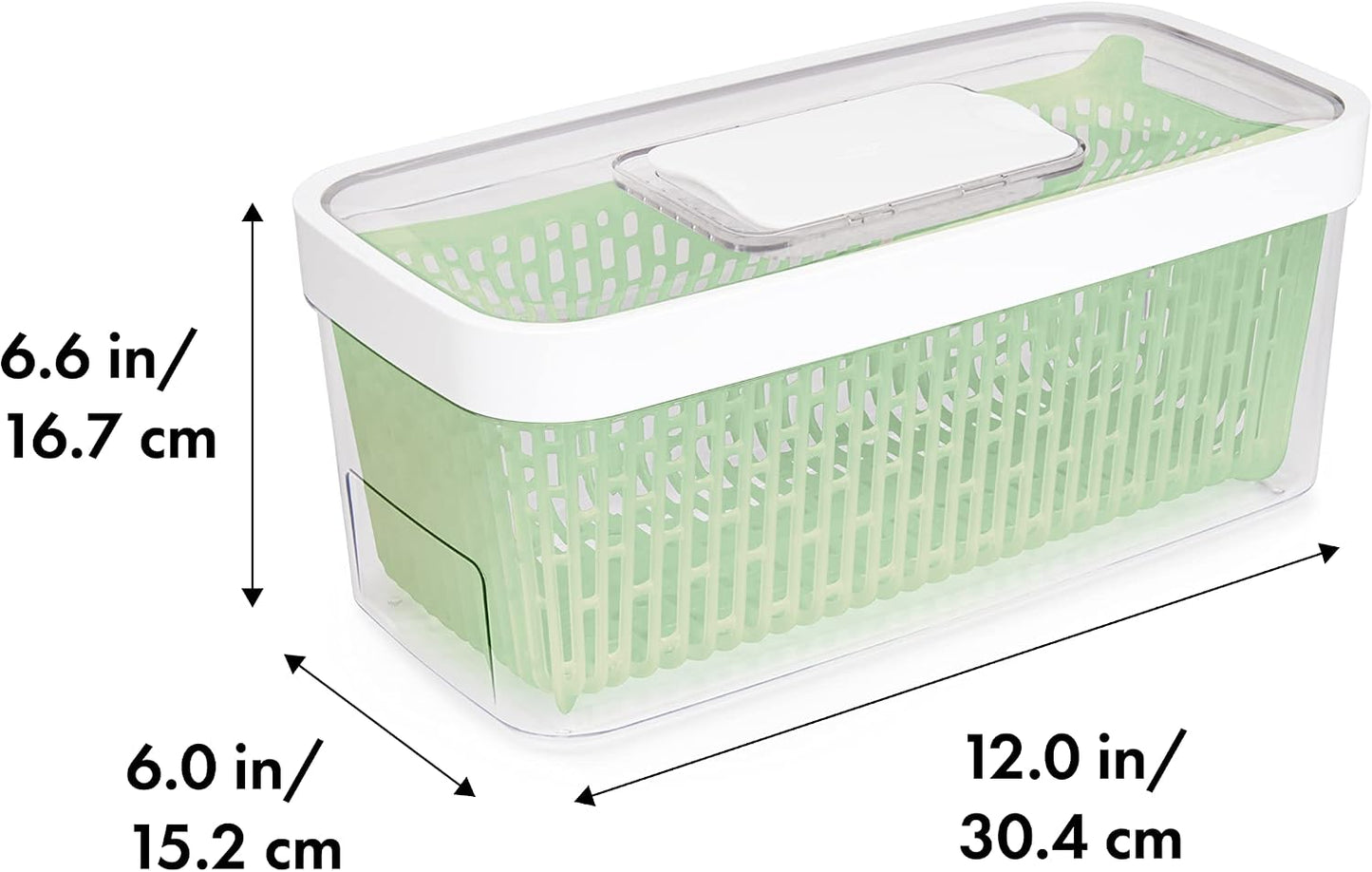 OXO, Good Grips Storage Container, White, 1.6 Quart