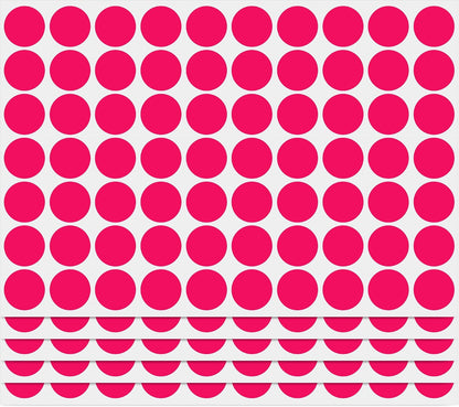 PARLAIM 1050 PCS Color Coding Labels Circle Dot Stickers,10 Color Style Colorful Coding Label Sticker for Office,Student Classroom