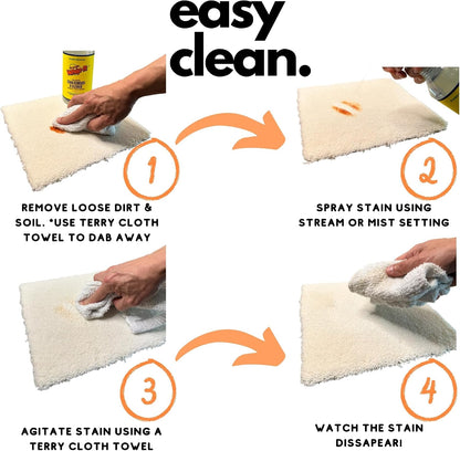 Whip It Cleaner, Multi Purpose Stain Remover Professional Strength Spray, Plant Based Enzyme Cleaner, Cleaning Food, Coffee, Wine, Baby Stains, Pet Stains, Over 500 uses, Made in USA, 32 OZ