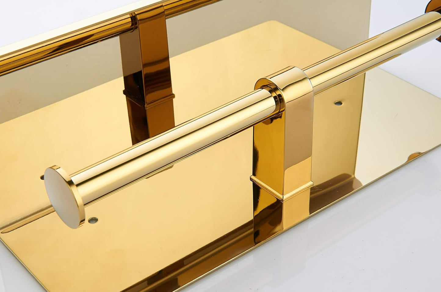 Double Toilet Paper Holder with Shelf Brushed Nickel Toilet Paper Holder Wall Mounted