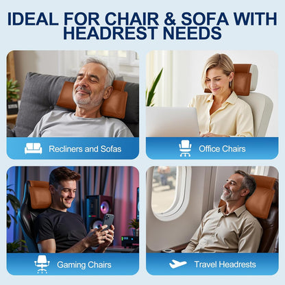 Recliner Pillow, Adjustable Neck & Head Support Pillow