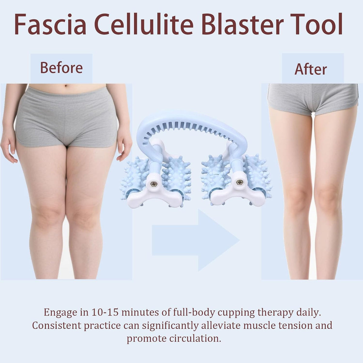 Cellulite Massage Tool,Anti Fascia Release Muscle Cellulite Roller