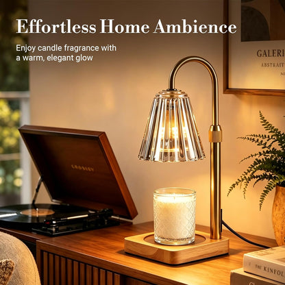 Marycele Candle Warmer Lamp with Timer, Vintage Home Decor, Gifts for Women