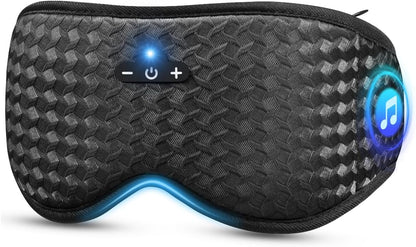 3D Sleep Mask with Bluetooth Headphones, Adjustable Bluetooth Eye Mask