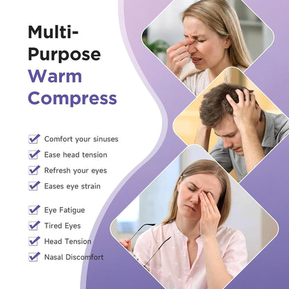16 Pack Steam Eye Masks Disposable for Dry Eyes, Unscented