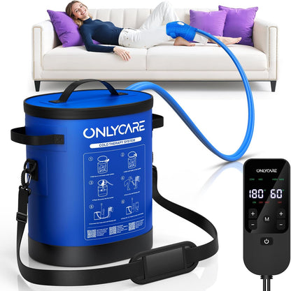 ONLYCARE Cold Therapy Machine, Ice Machine for Knee After Surgery