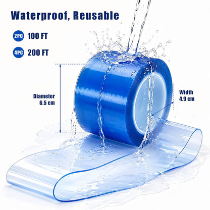 5PK Self-Fusing Amazing Tape 250FT Waterproof Leakproof NoResidue Pipe Hose | Non-Adhesive Reusable Vinyl Wrap Tape, Heavy Duty for Plumbing Repairs, Crafts, Sewing, Workshop and Daily home & DIY Use
