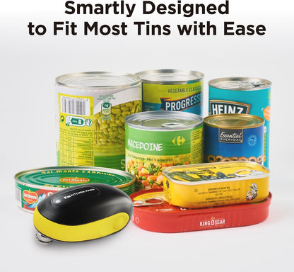 Kitchen Mama One-To-Go Electric Can Opener, Yellow
