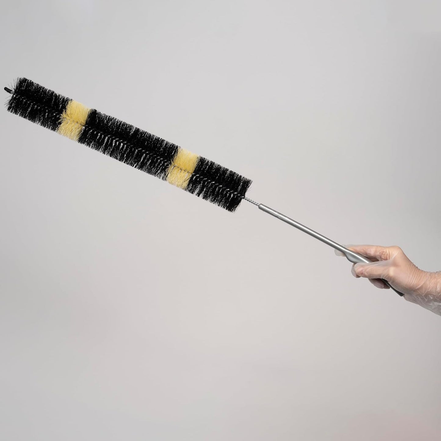 KONEX 30 Inch Long Dryer Lint Brush Vent Cleaner | Heavy-Duty Flexible Radiator Brush | Dryer Vent Trap | Bendable for Your Appliance Care Home Essentials (Pack of 2)