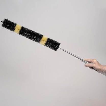 KONEX 30 Inch Long Dryer Lint Brush Vent Cleaner | Heavy-Duty Flexible Radiator Brush | Dryer Vent Trap | Bendable for Your Appliance Care Home Essentials (Pack of 2)