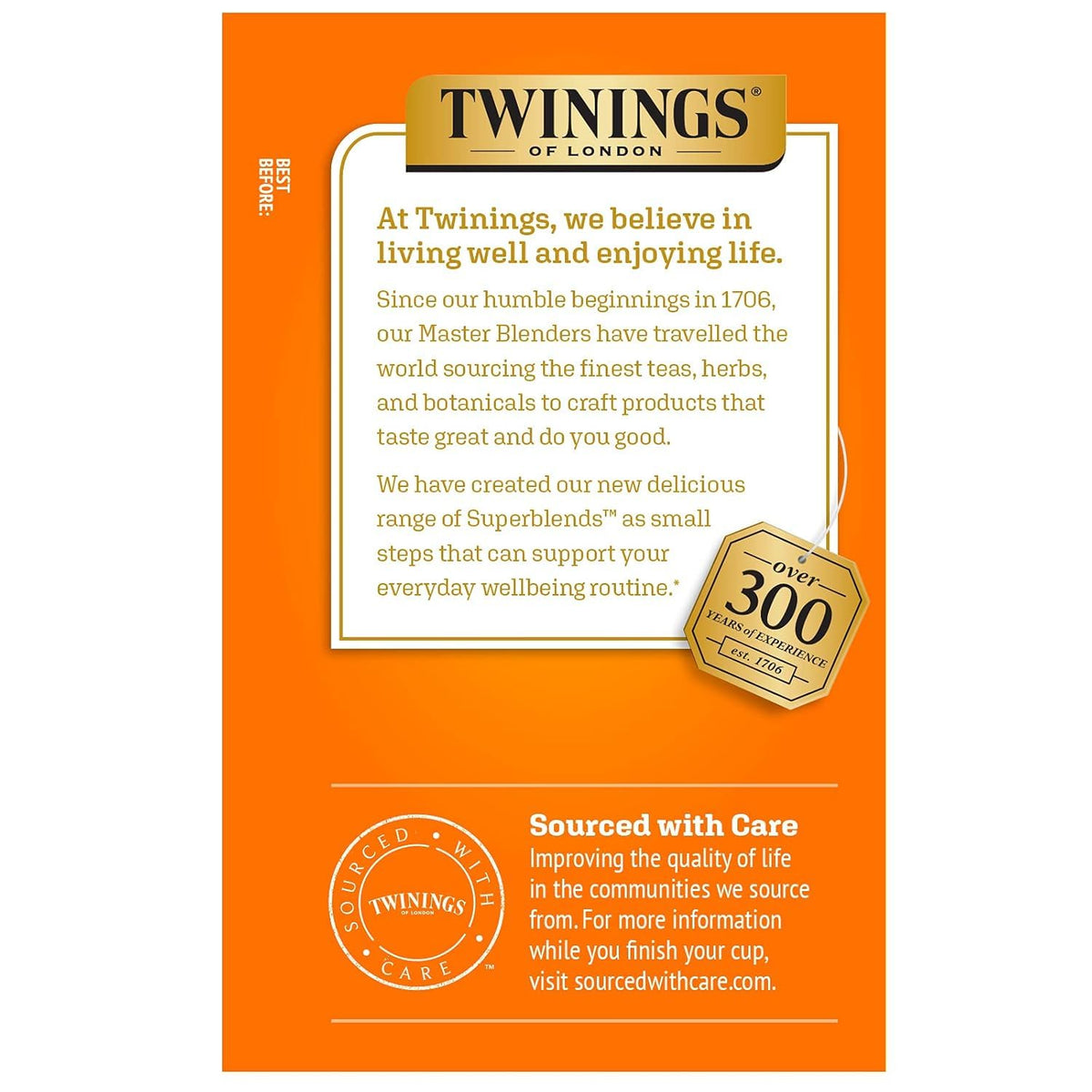 Twinings Adaptogens Calm Ashwagandha Fig & Vanilla Tea Bags (1 Pack)
